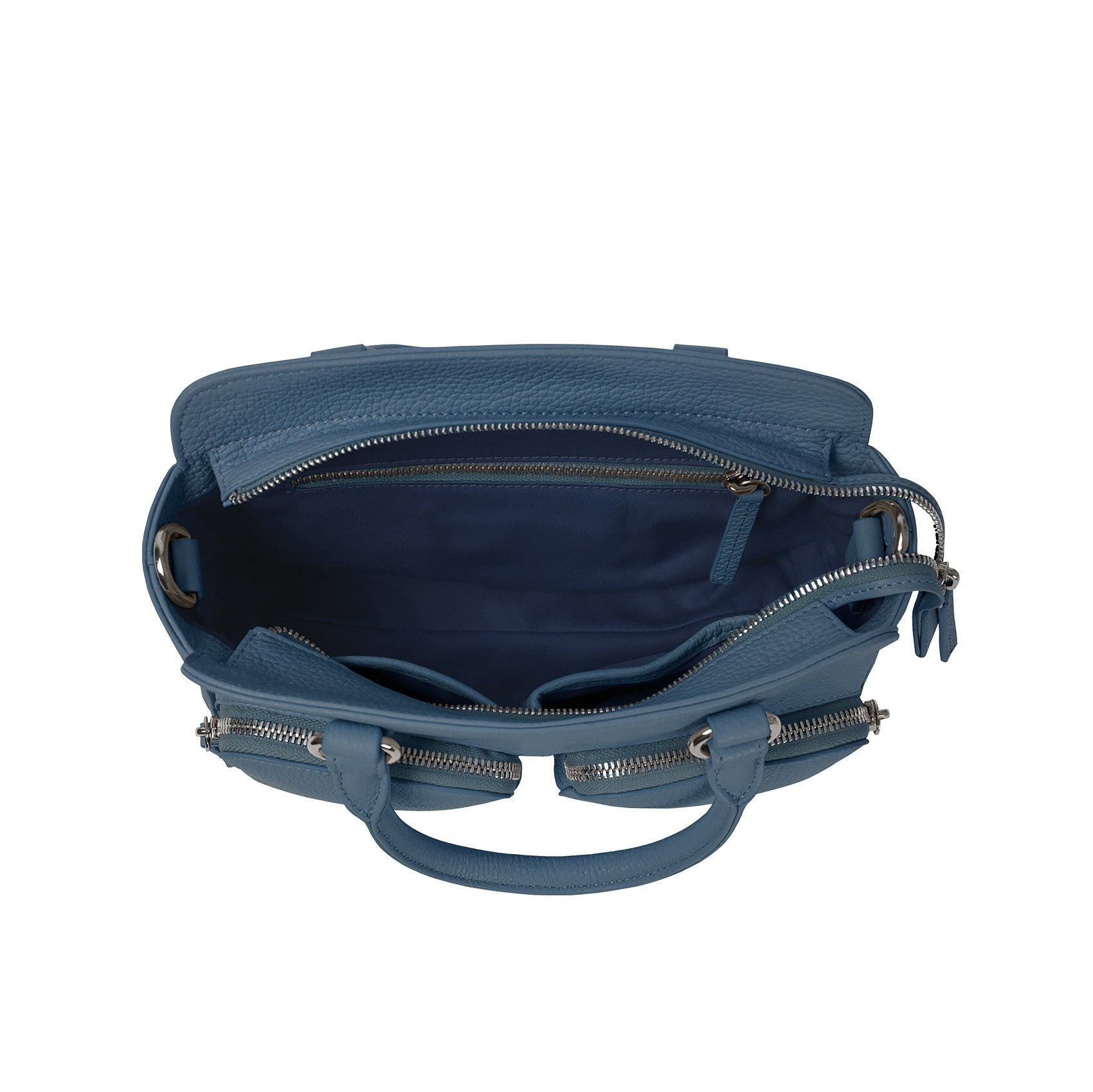 City Bag Mini blue ferry