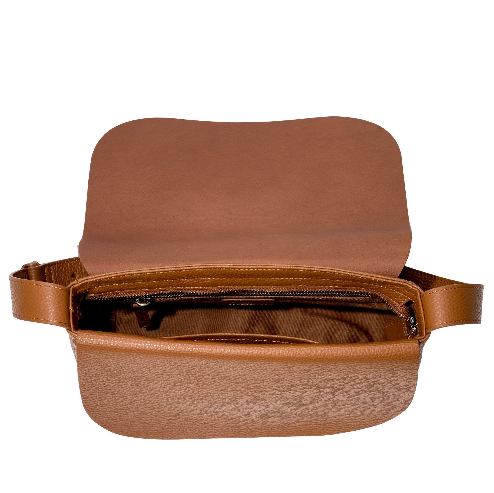 Double Flap Bag caramel