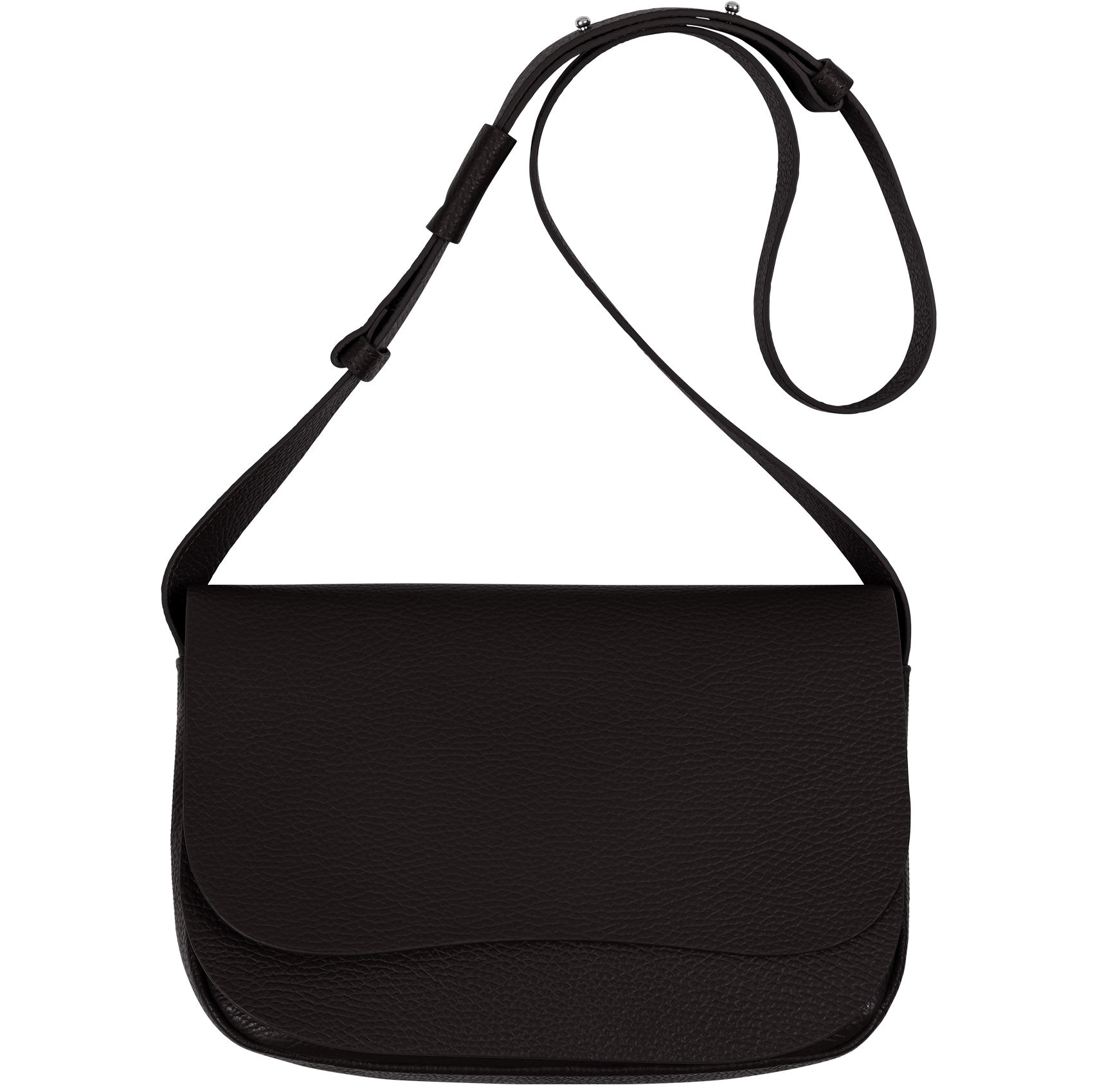 Double Flap Bag schwarz
