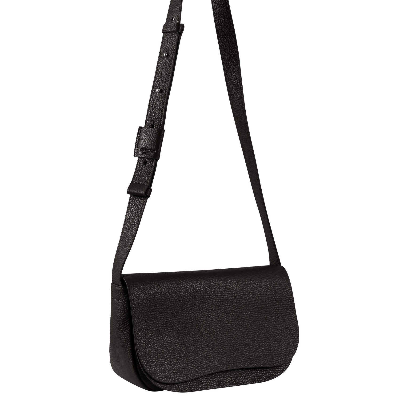 Double Flap Bag schwarz