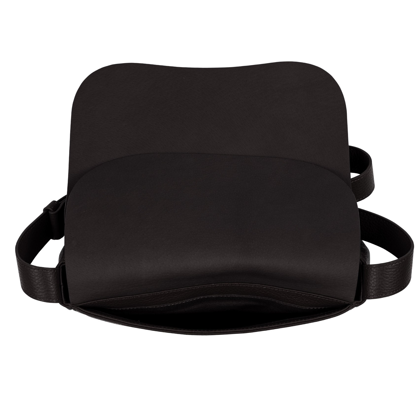 Double Flap Bag schwarz