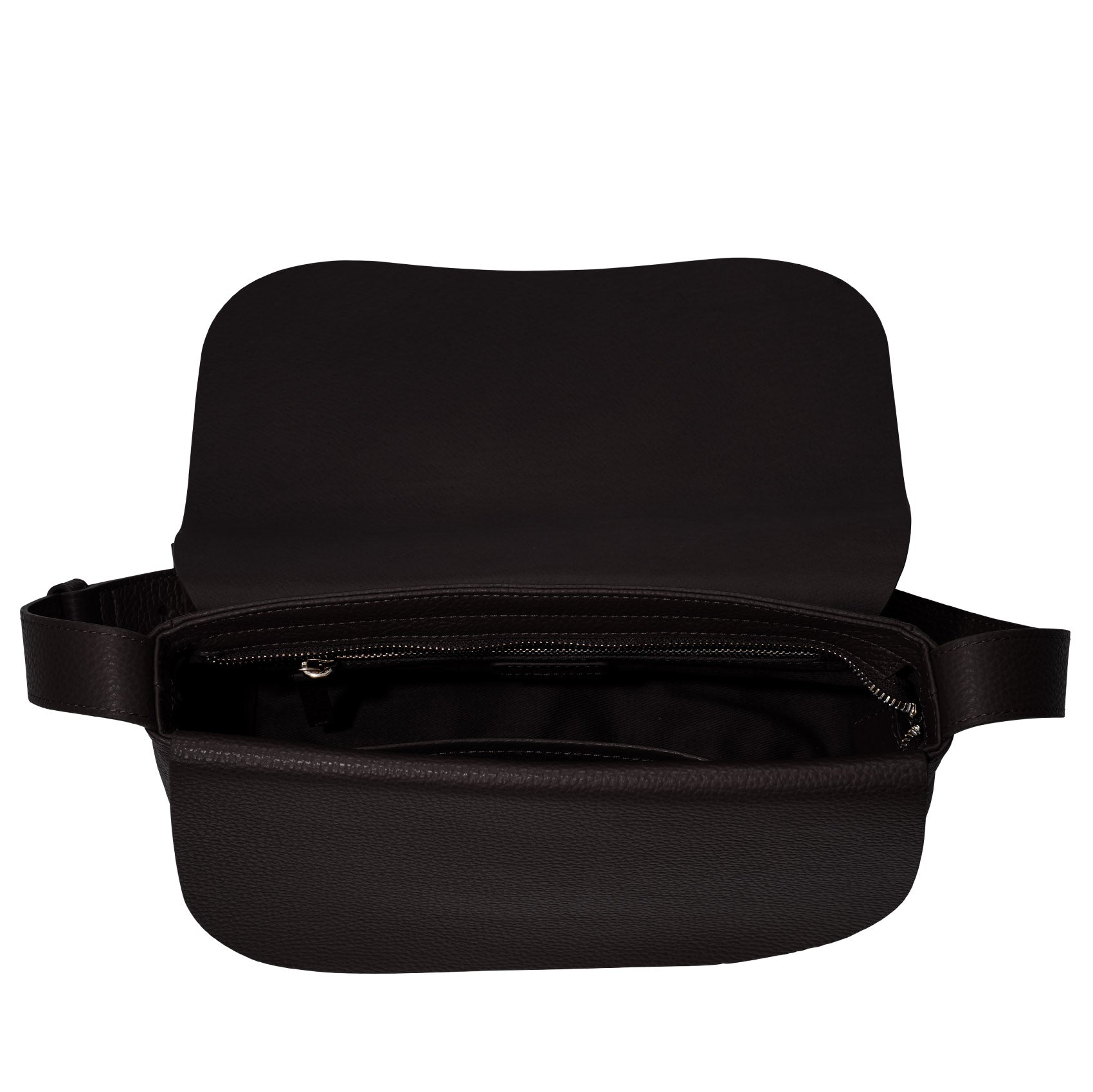 Double Flap Bag schwarz