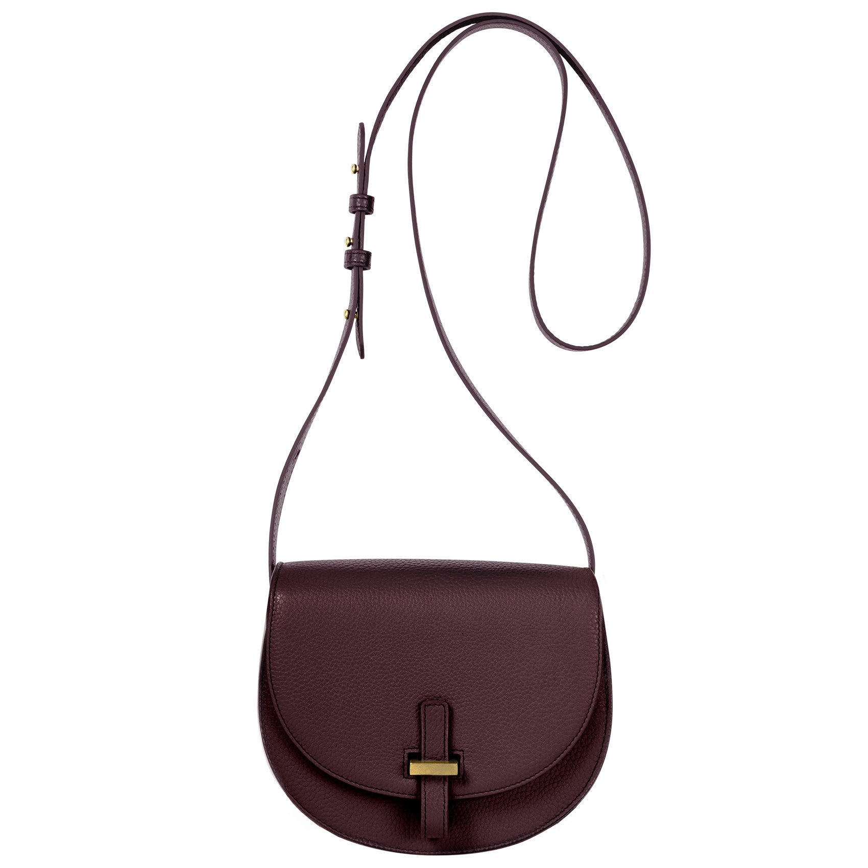 Half Moon Bag Mini burgundy