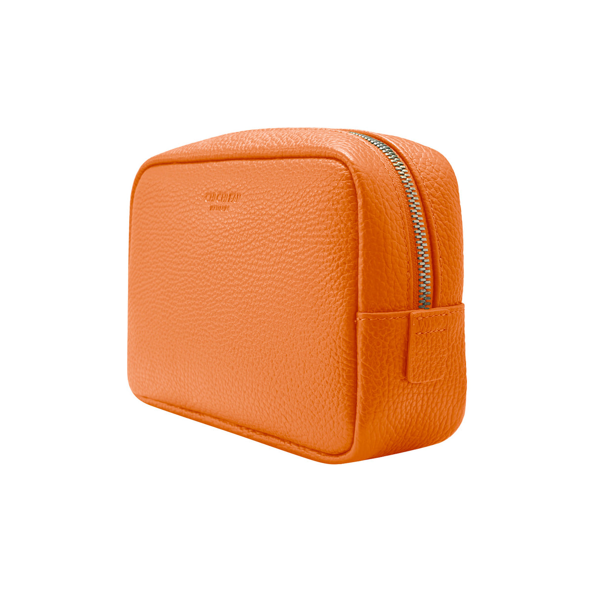 Kosmetiktasche gross orange