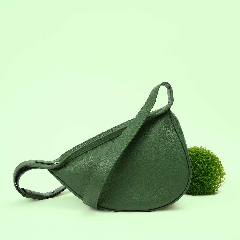 Neu in Grün Banana Bag