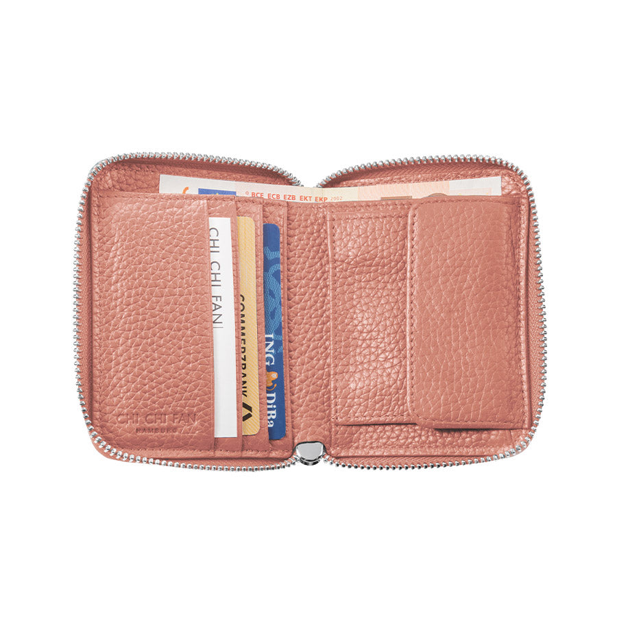 Wallet Compact salmon