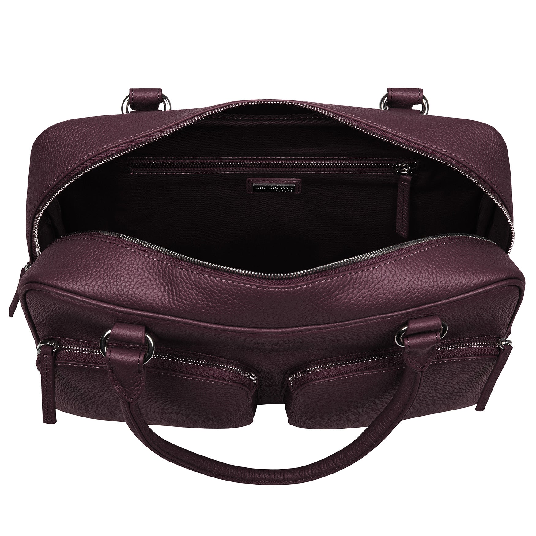 City Bag burgundy