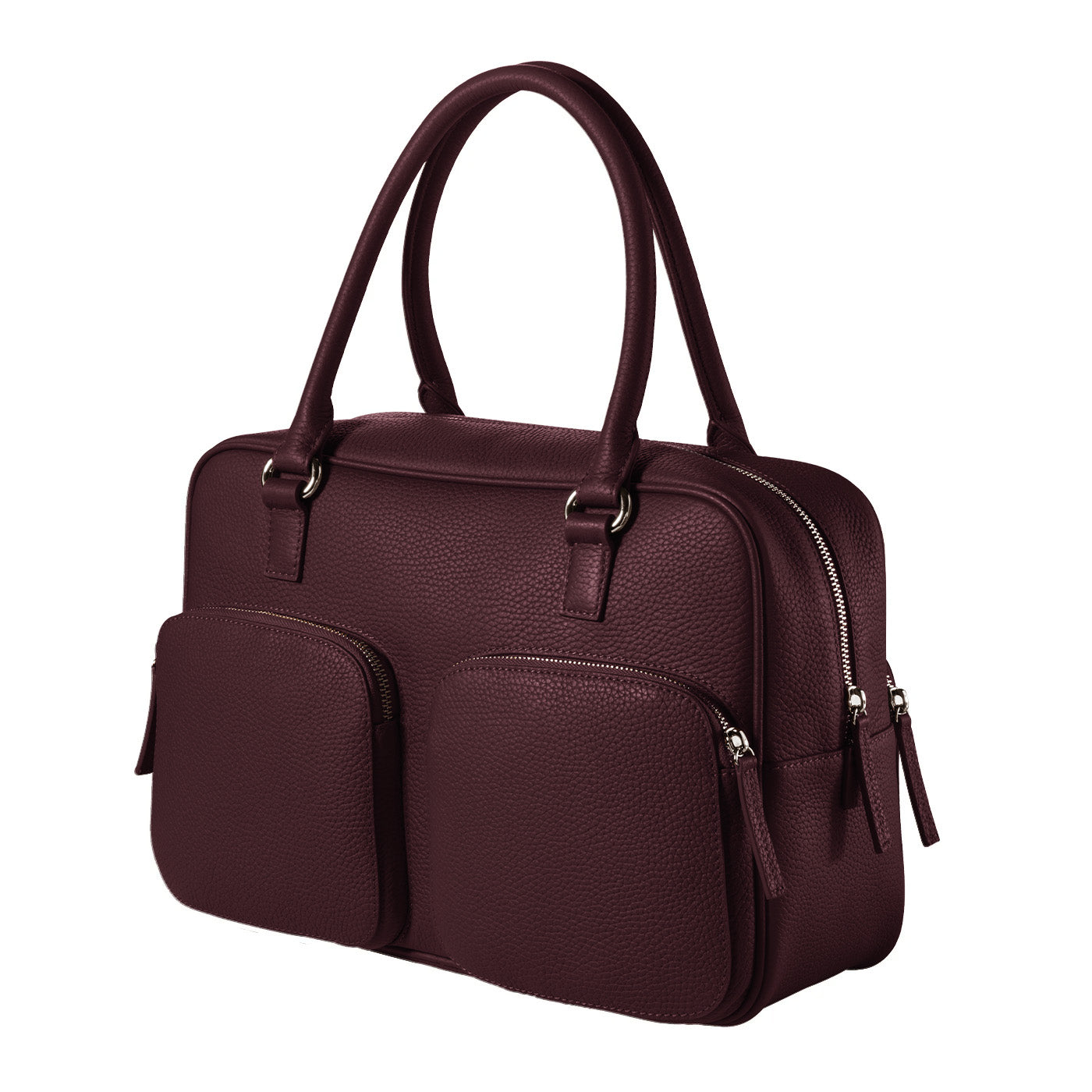 City Bag burgundy