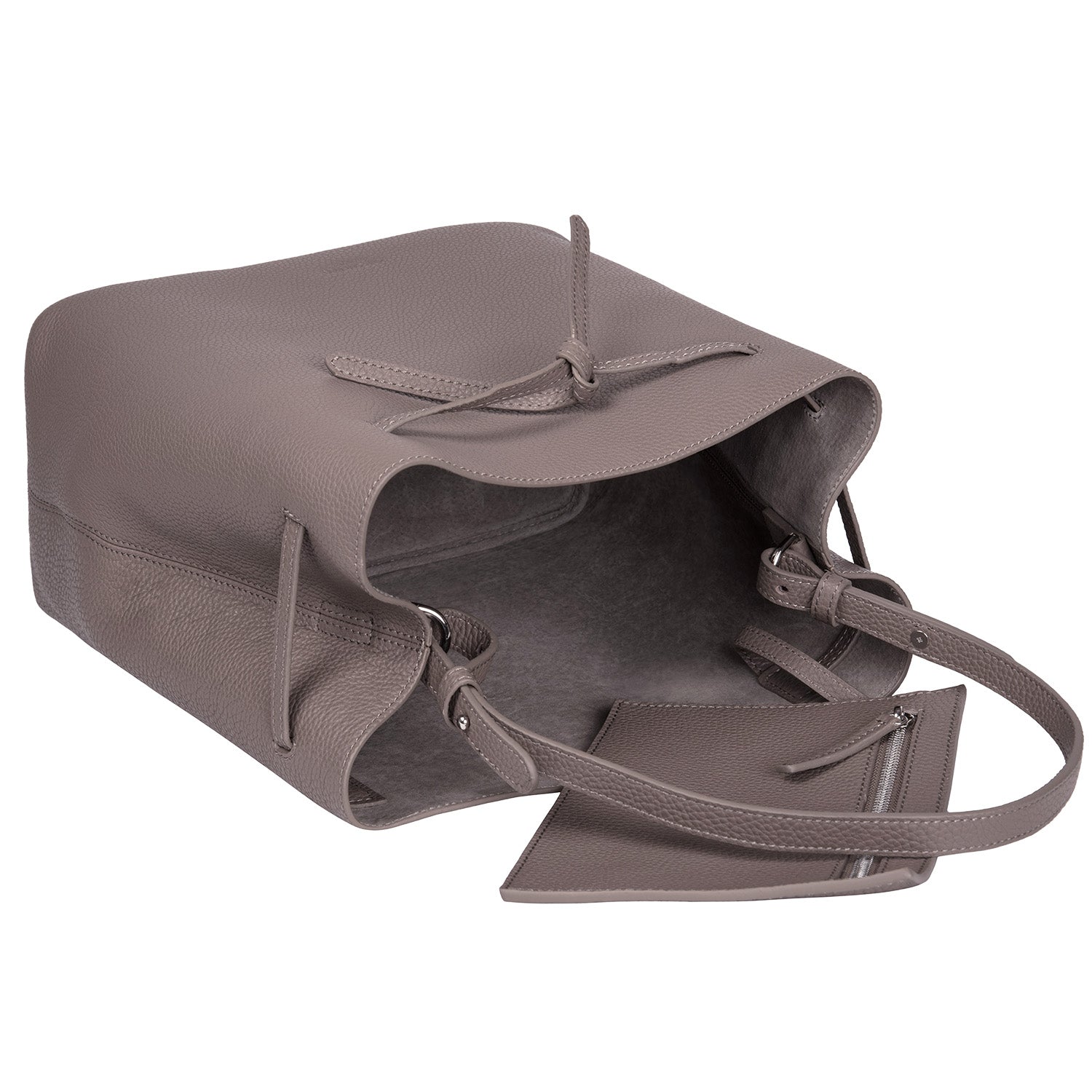 Beutel Raw Lichtgrau