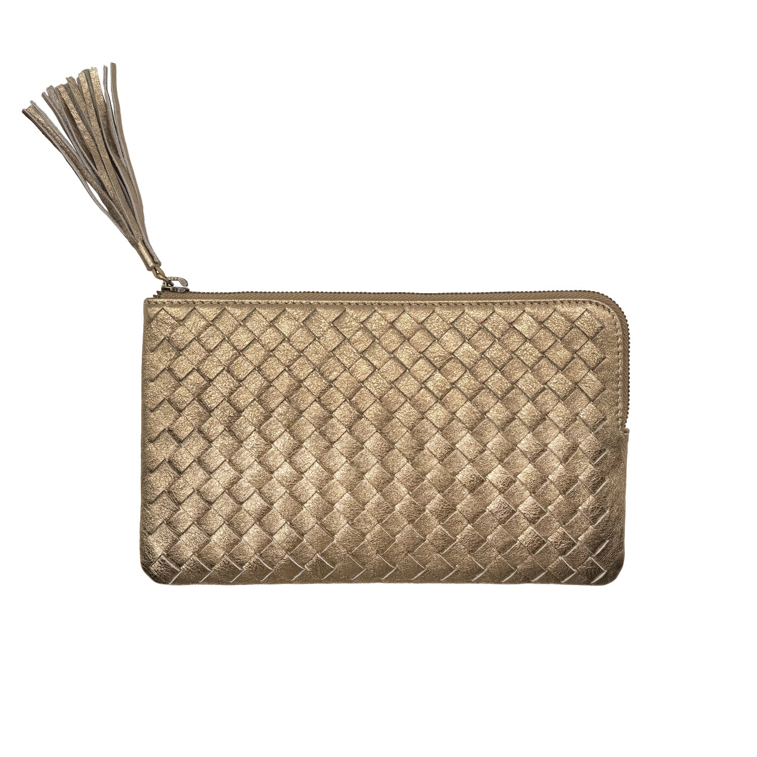 Clutch Tassel Gold