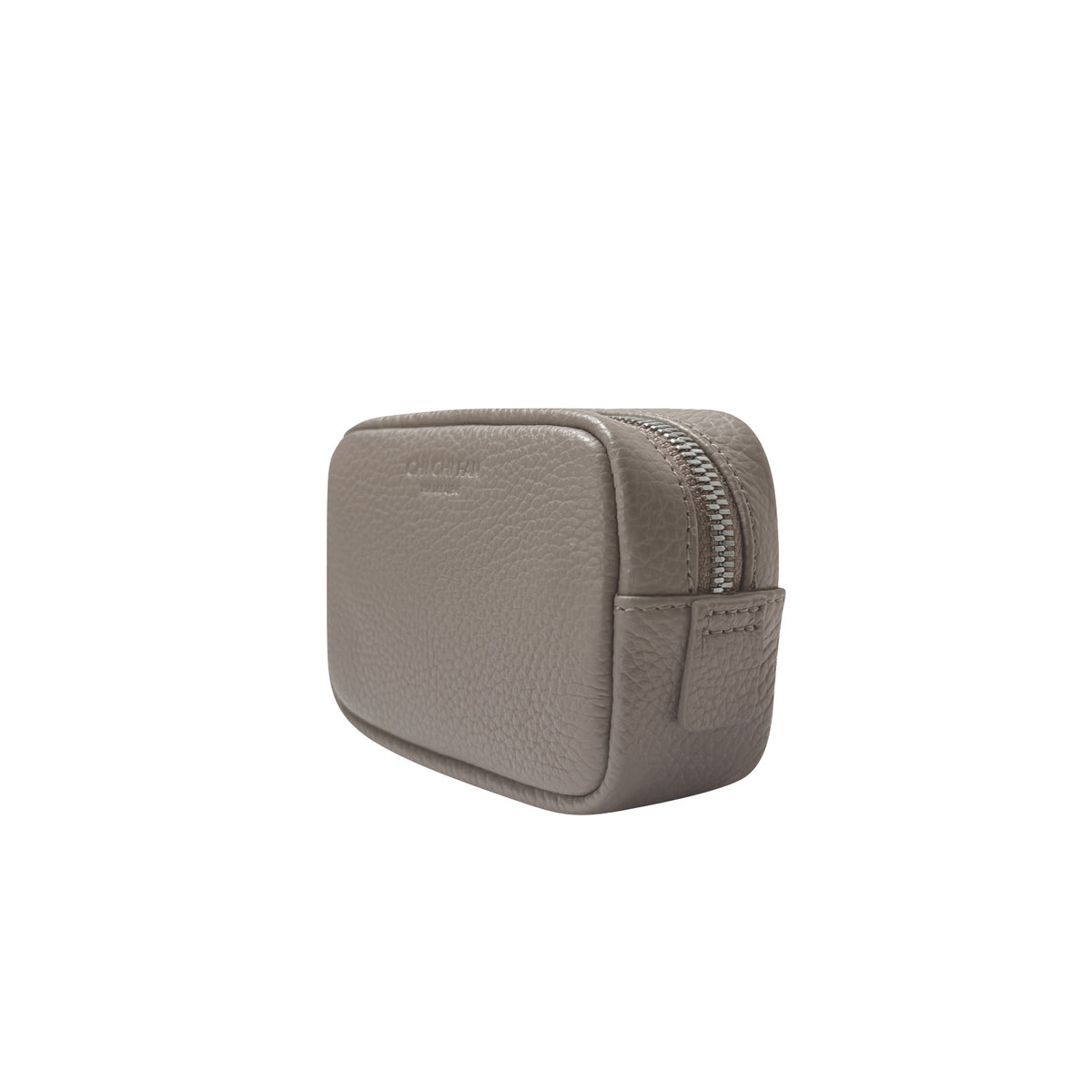 Kosmetiktasche Mini lichtgrau
