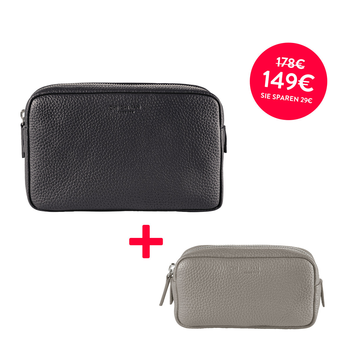 Kosmetiktasche groß und Kosmetiktasche klein