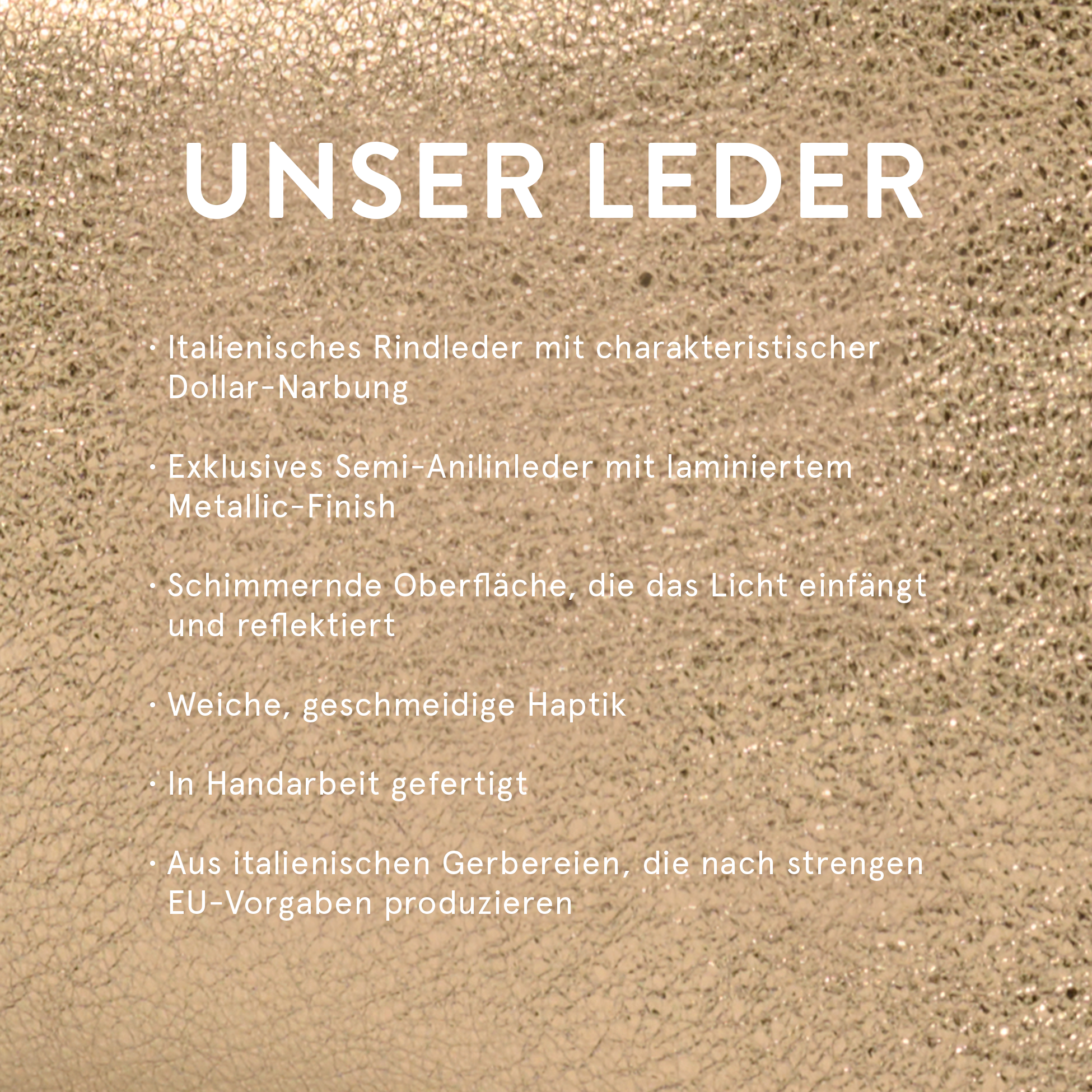 italienisches Rindkleder Hinweise