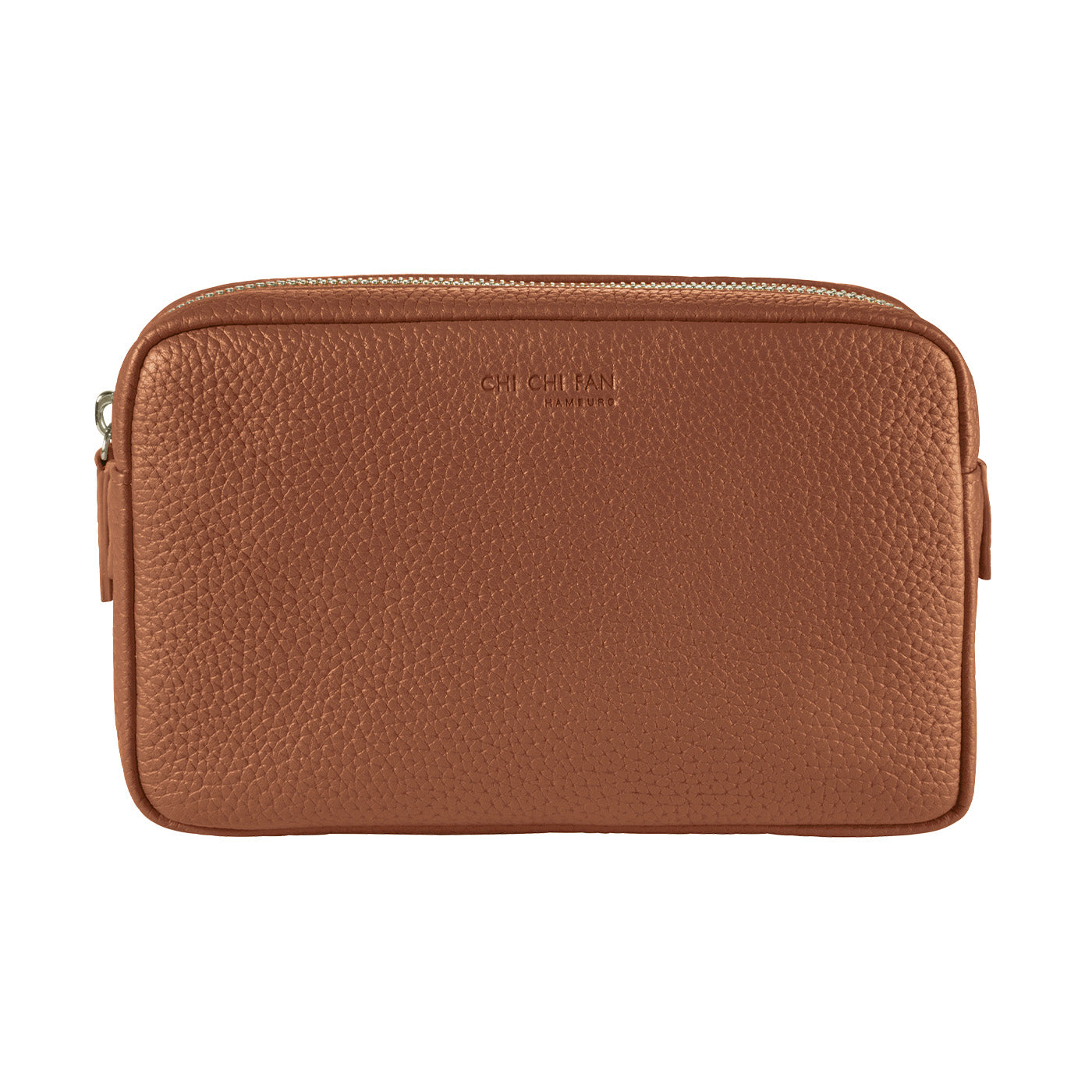 Kosmetiktasche gross caramel